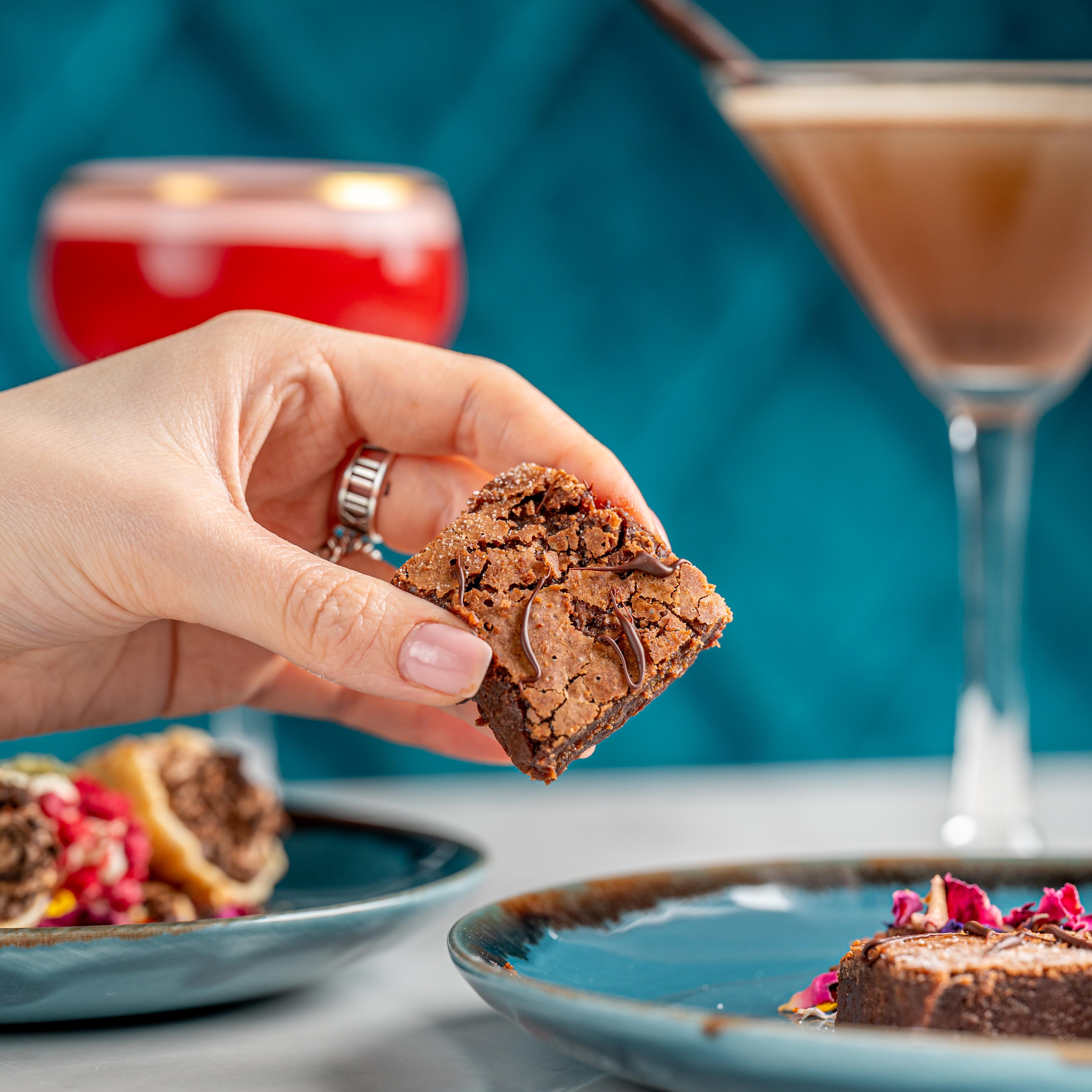 Photo of a brownie dessert at Dirty Martini