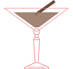 an illustration of the Chocolate cocktail.
