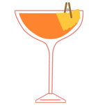 an illustration of the Fly Away cocktail.